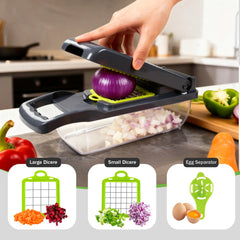 16-in-1 Multifunctional Vegetable Chopper with Container
