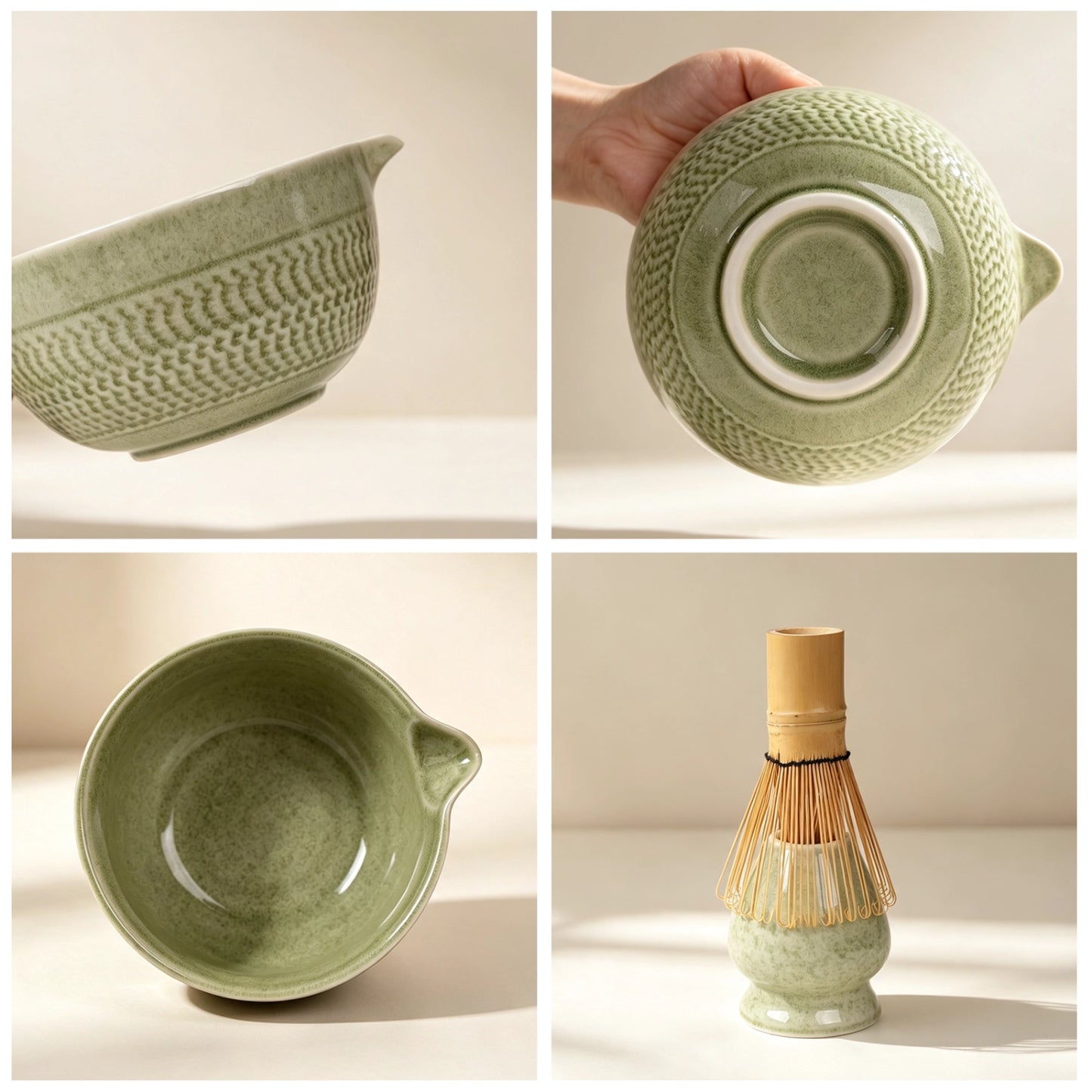 7-Piece Matcha Set with Bowl & Bamboo Whisk
