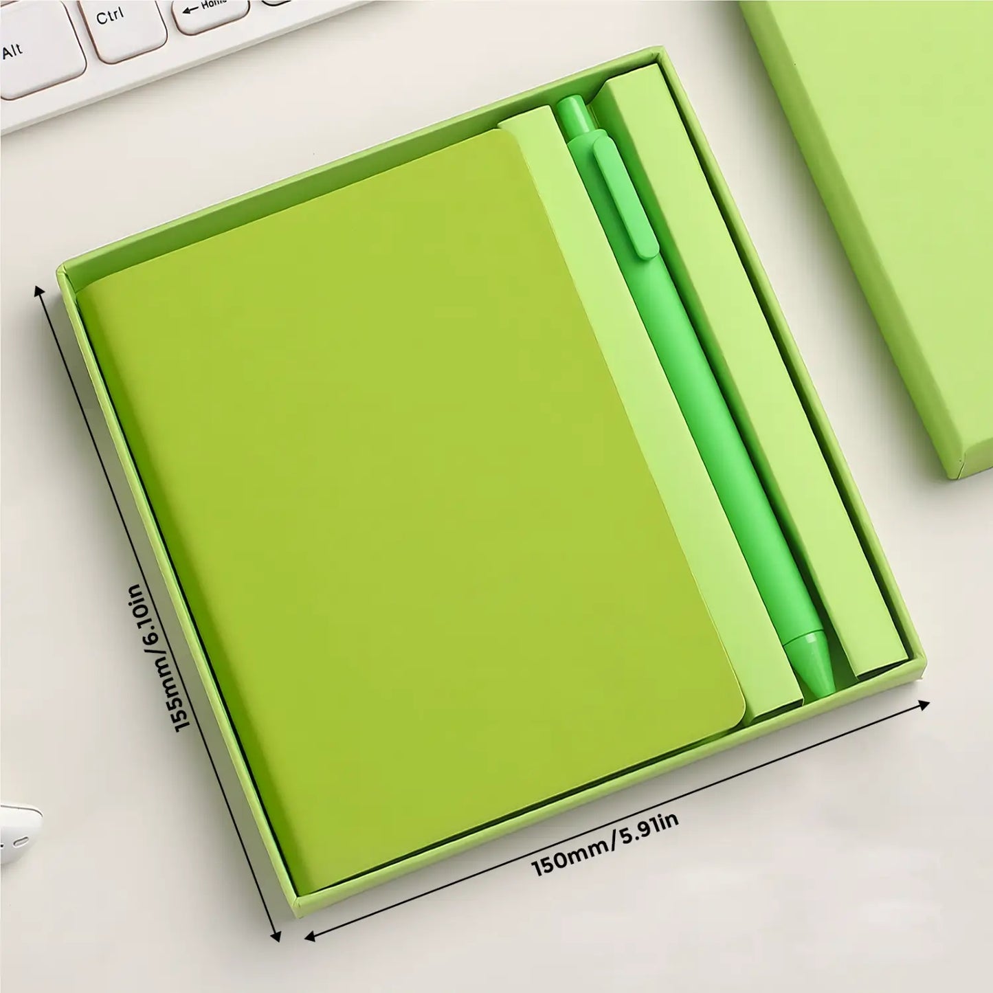 Mini PU Leather Pocket Notebook, Blank Travel Journal