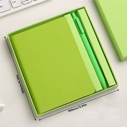 Mini PU Leather Pocket Notebook, Blank Travel Journal