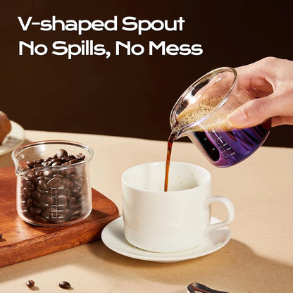 Double-Scale Iridescent Espresso Cup