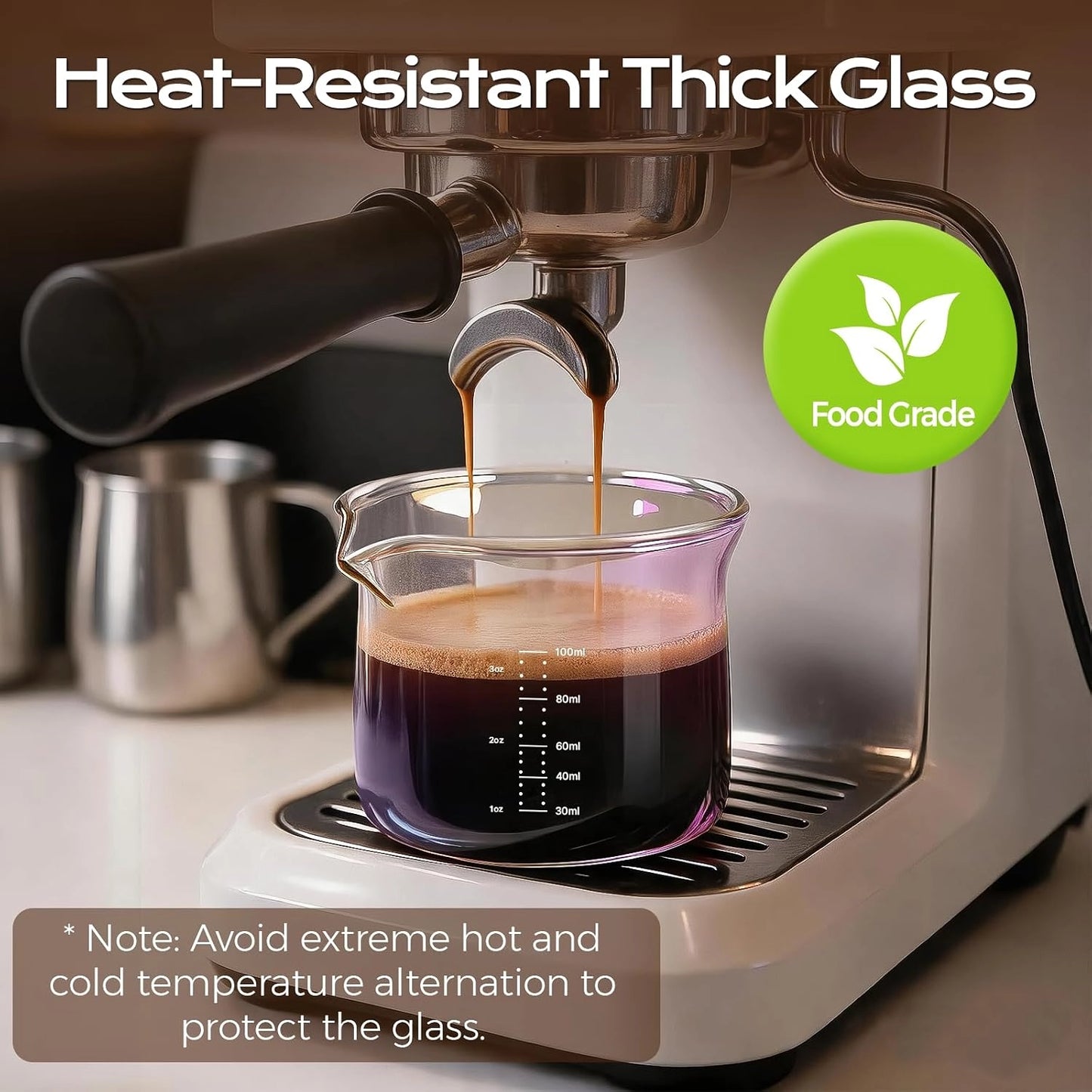 Double-Scale Iridescent Espresso Cup