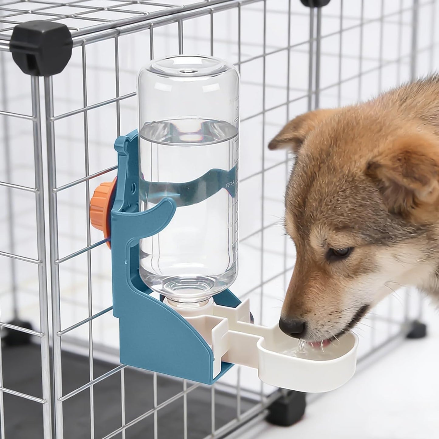 Hanging 17oz No-Leak Auto Water Bottle, Pet Dispenser for Bunny & Small Rodents