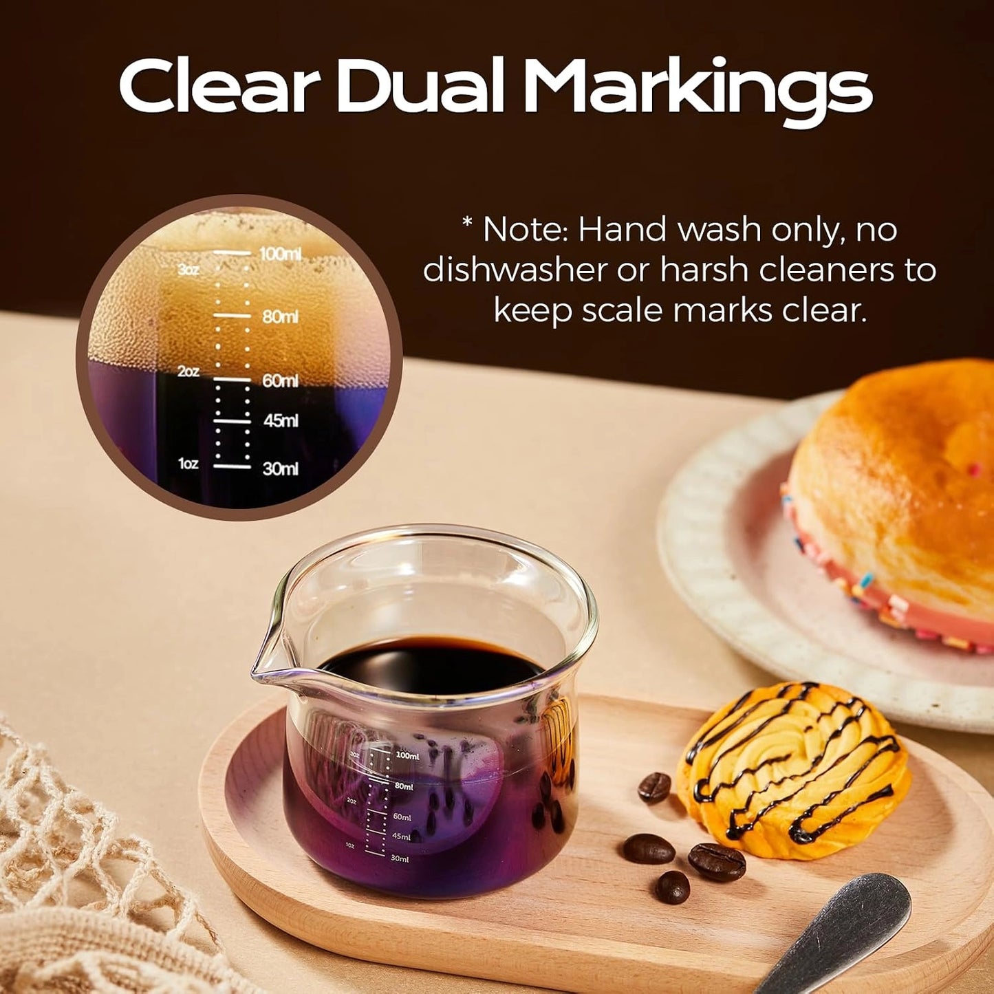 Double-Scale Iridescent Espresso Cup
