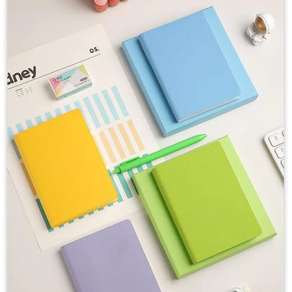 Mini PU Leather Pocket Notebook, Blank Travel Journal