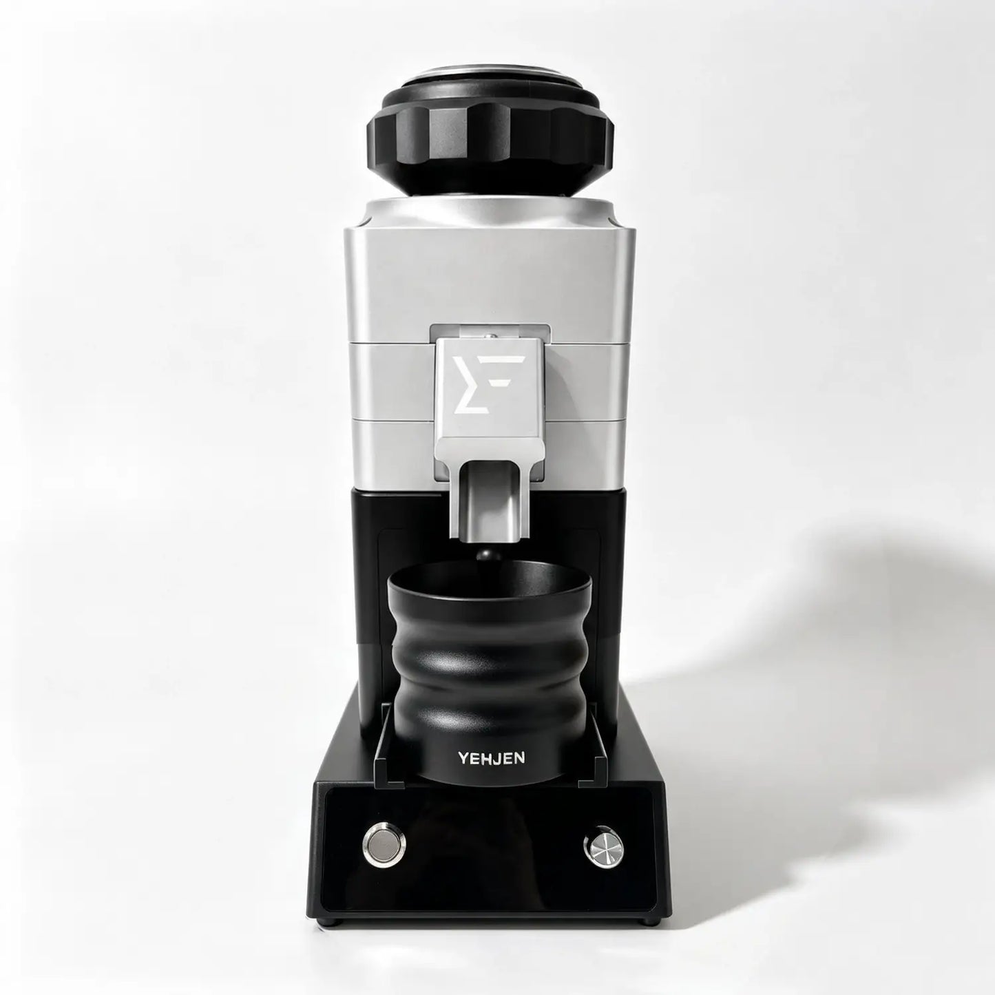 Yarramate YEH-83C 83mm conical burr espresso grinder front view