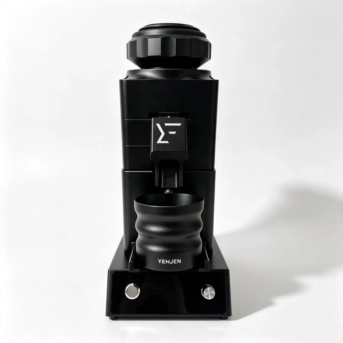 Yarramate YEH-83C 83mm conical burr espresso grinder front view