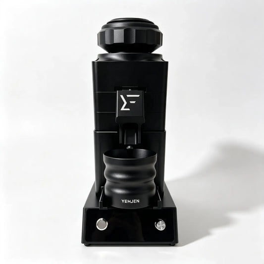 Yarramate YEH-83C 83mm conical burr espresso grinder front view