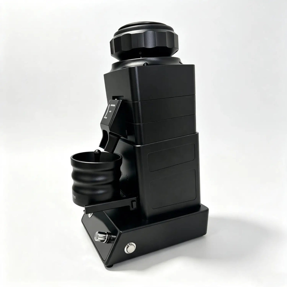 Yarramate YEH-83C 83mm conical burr espresso grinder side view
