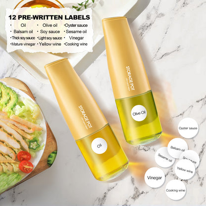 Auto Flip Gravity Stylish Oil Dispenser