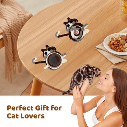 Calico Cat Mug Coaster for Cat Lovers