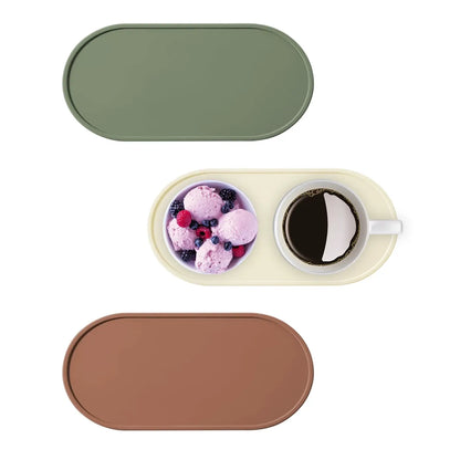 Silicone Coaster Set for Coffee Bar & Home Decor