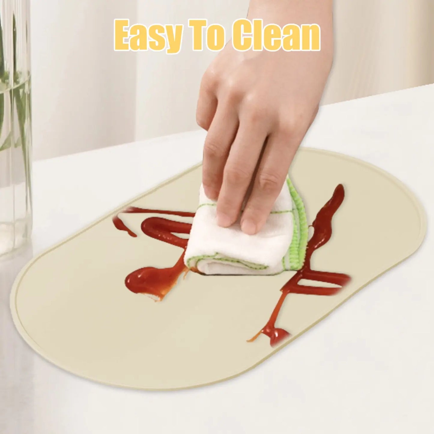 Silicone Coaster Set for Coffee Bar & Home Decor