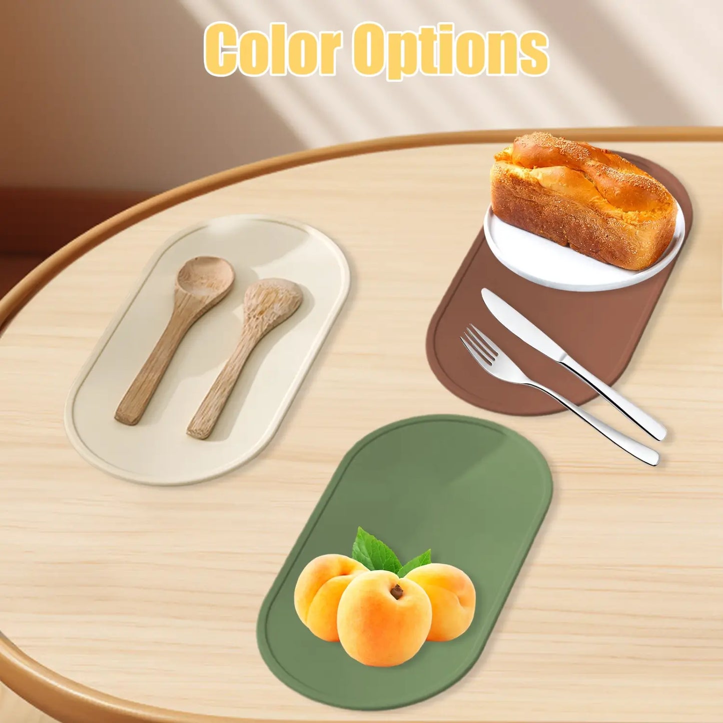Silicone Coaster Set for Coffee Bar & Home Decor