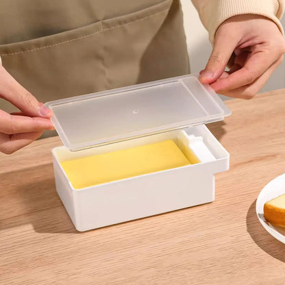 9oz Butter Dish with Lid & Cutter