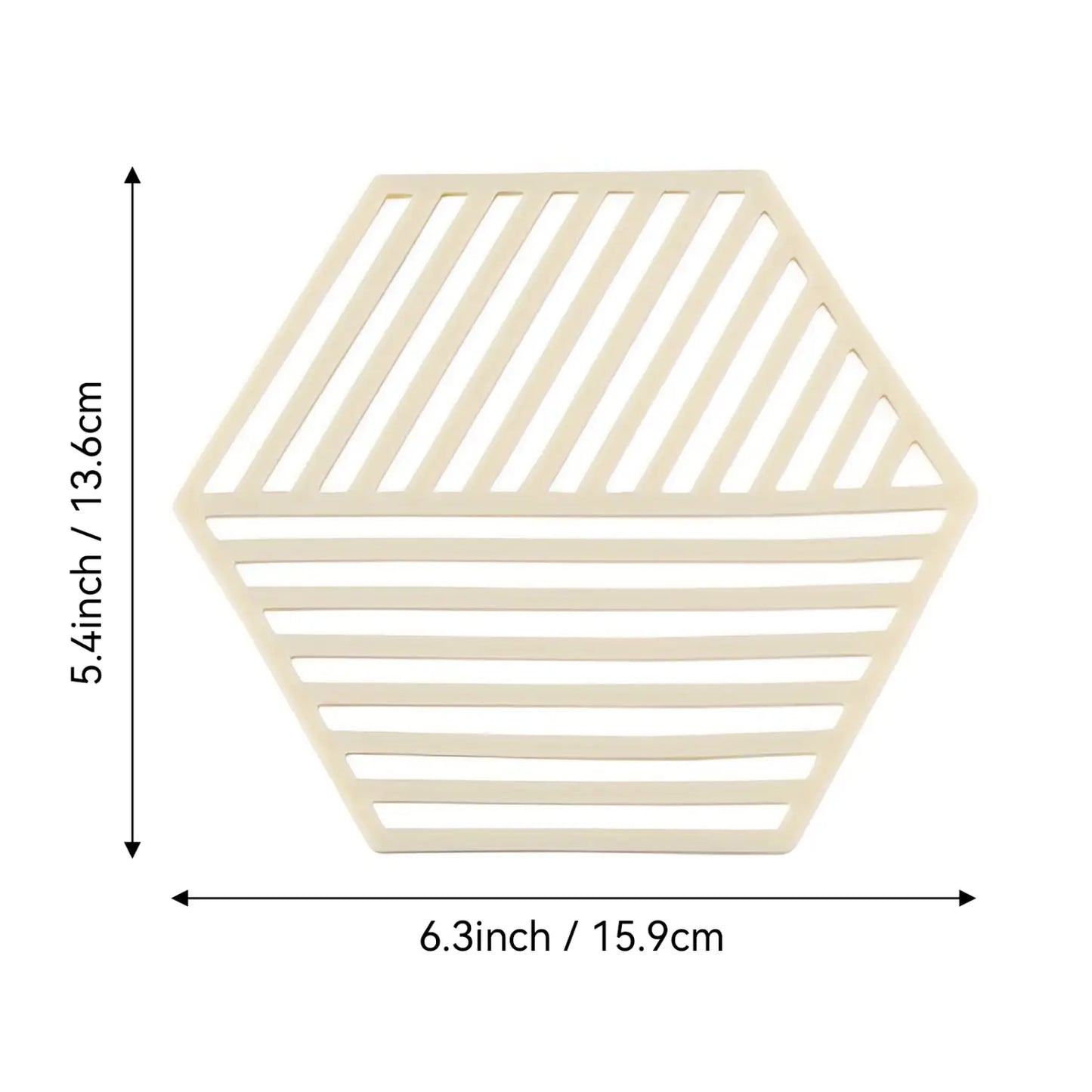 Silicone Table Mats & Coasters Set with Holder