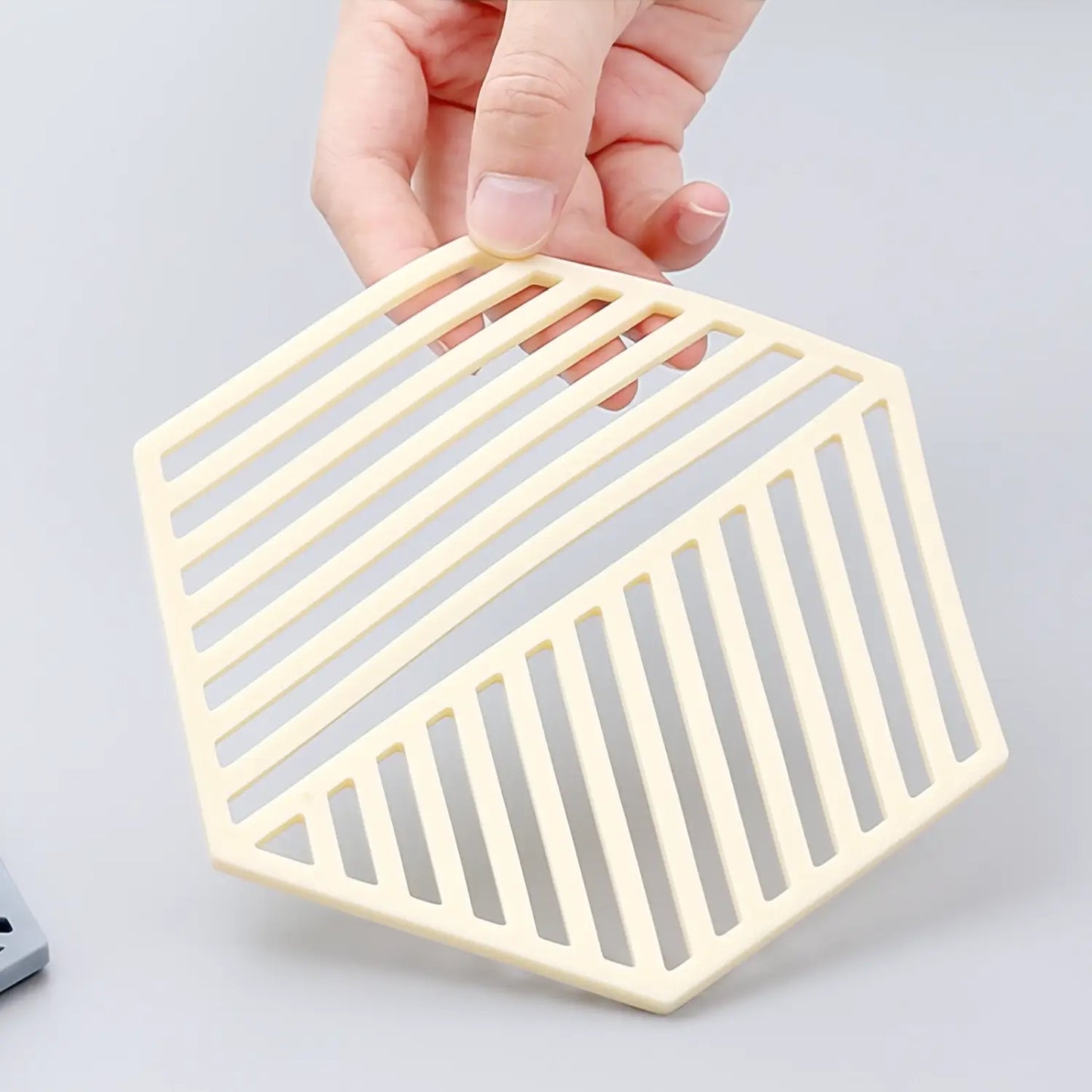 Silicone Table Mats & Coasters Set with Holder