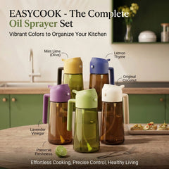 Easy cooking with the complete oil sprayer