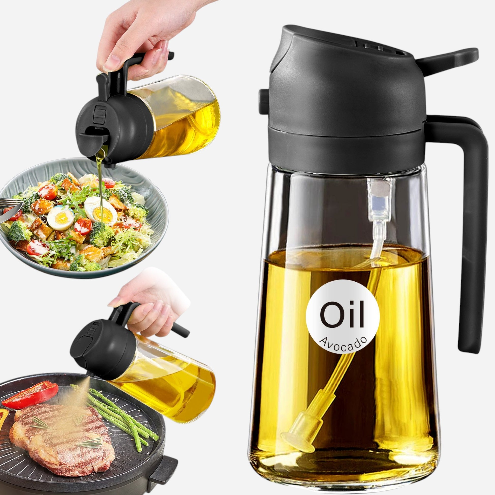 Best Selling 2 in 1 Oil Sprayer Bottle
