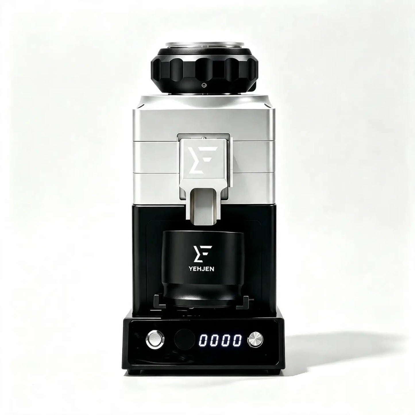 Yarramate YEH-80L 80mm flat burr coffee grinder front view