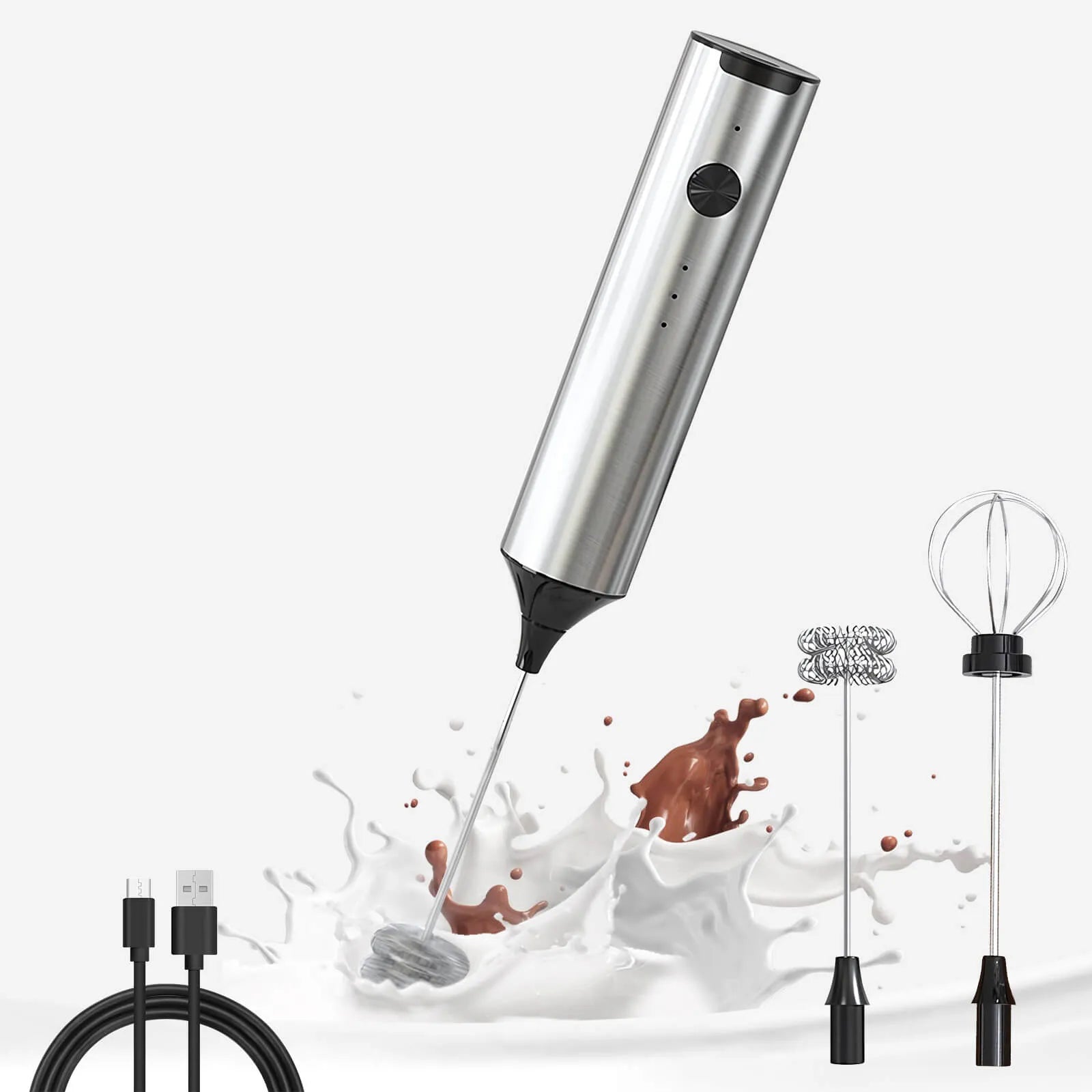 stianless steel milk frother 
