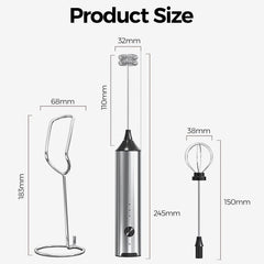 electric frother handheld milk frother