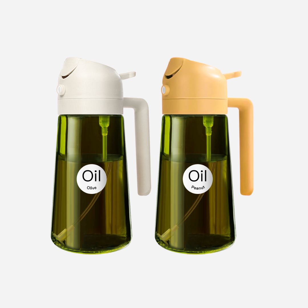 glass oil container for kitchen
