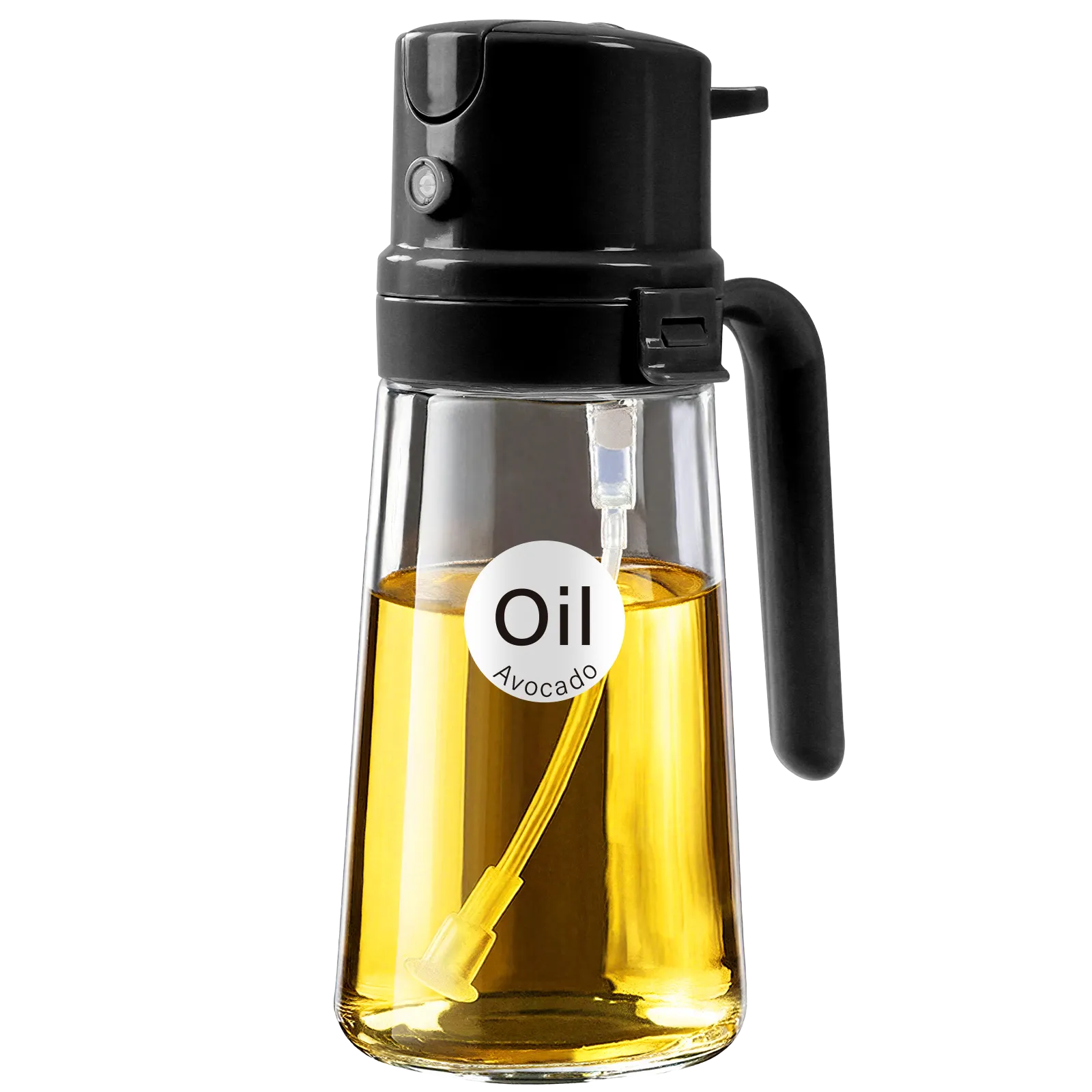 YARRAMATE 16oz/470ml Easy Refillable Oil Sprayer for Cooking