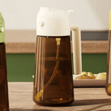 dark glass oil sprayer white
