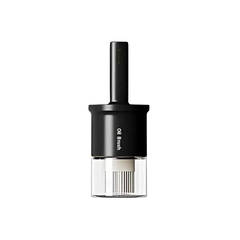 Glass Oil Dispenser Bottle with Silicone Food Grade Brush 10oz/300ml (Black)