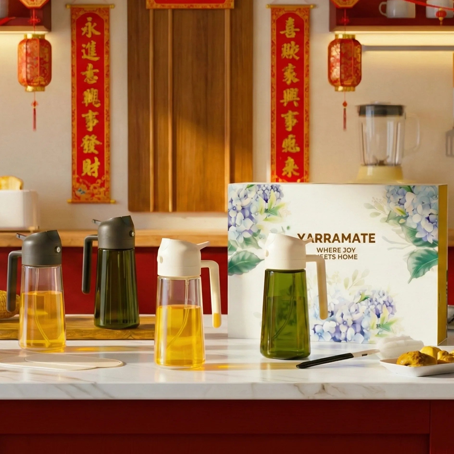 yarramate oil dispenser set