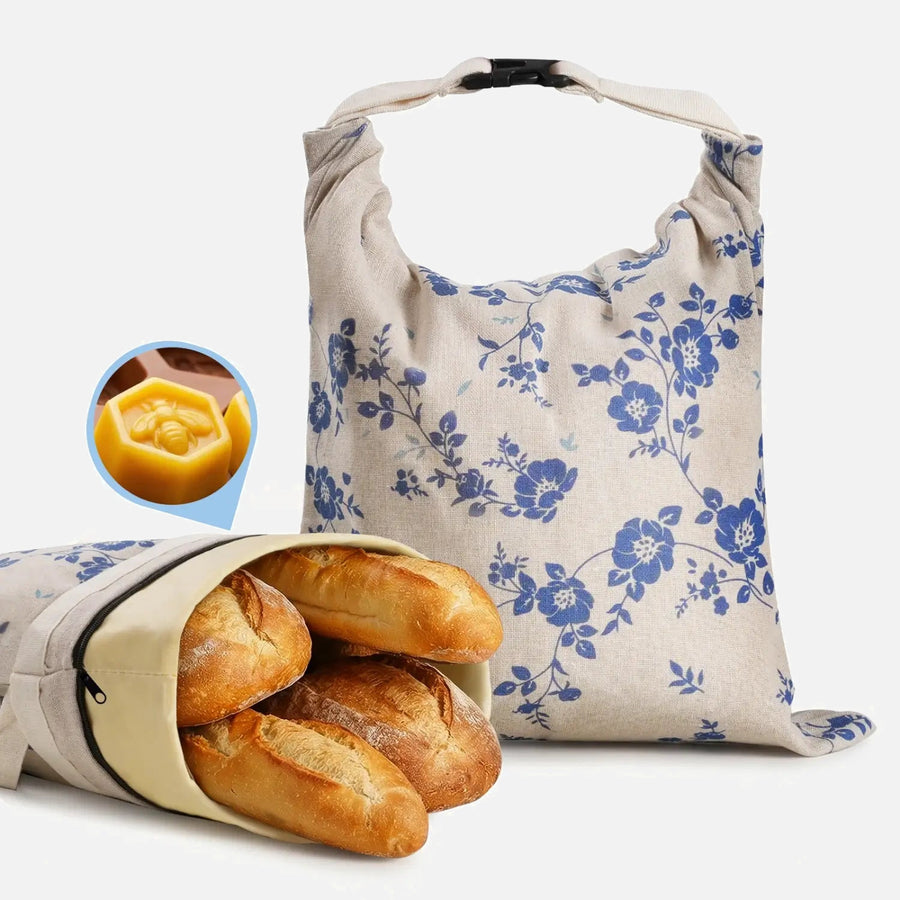 YARRAMATE reusable beeswax bread bag